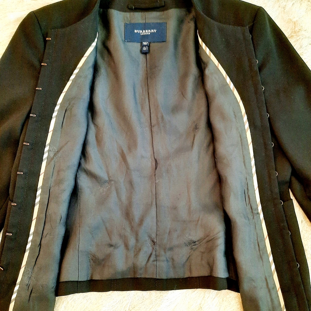 Burberry Black Suit Jacket - Picture 10 of 15